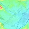 Nestares topographic map, elevation, terrain