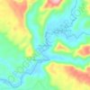 Kepahyang topographic map, elevation, terrain