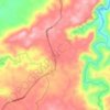 Molos topographic map, elevation, terrain