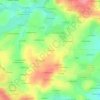 La Fayère topographic map, elevation, terrain