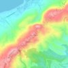 Okso' Achugao topographic map, elevation, terrain