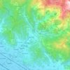 Carrara topographic map, elevation, terrain
