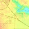 Burris topographic map, elevation, terrain