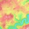 Floumont topographic map, elevation, terrain