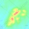 Los Cerros Blancos topographic map, elevation, terrain