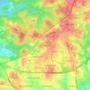 Mountain Estates topographic map, elevation, terrain