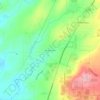 Wech Corners topographic map, elevation, terrain