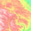 Happy Valley topographic map, elevation, terrain