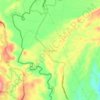 Maca-opao topographic map, elevation, terrain