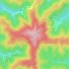 Spruce Mountain topographic map, elevation, terrain