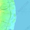 San Antonio topographic map, elevation, terrain