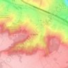 Orgeval topographic map, elevation, terrain