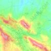 Marvão topographic map, elevation, terrain