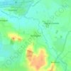 Ashington topographic map, elevation, terrain