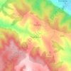 Lukavica topographic map, elevation, terrain
