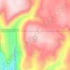 Coulter Mesa topographic map, elevation, terrain