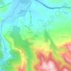 Yahia topographic map, elevation, terrain