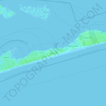 Lonelyville topographic map, elevation, terrain