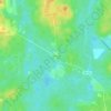 Alma topographic map, elevation, terrain