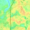 Sanlando Springs topographic map, elevation, terrain