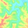 Kohl City topographic map, elevation, terrain