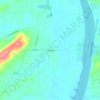 Toad Suck topographic map, elevation, terrain