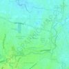 Harapan Baru topographic map, elevation, terrain