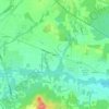 Ardena topographic map, elevation, terrain