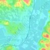 Calquières topographic map, elevation, terrain