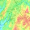 Washington Heights topographic map, elevation, terrain