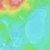 Brent Crater topographic map, elevation, terrain