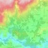 Santa Cruz da Trapa topographic map, elevation, terrain