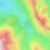 Cascada de Aigualluts topographic map, elevation, terrain