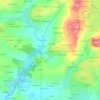 Le Bas Rocher topographic map, elevation, terrain