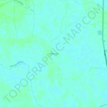 Latibpur topographic map, elevation, terrain