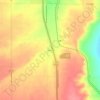 Whiting topographic map, elevation, terrain