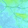 Le Pont de Coulogne topographic map, elevation, terrain
