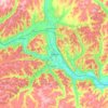 Elmira topographic map, elevation, terrain