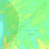 Cahuide topographic map, elevation, terrain