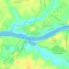 North Chesapeake City topographic map, elevation, terrain