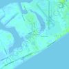 Campeche Cove topographic map, elevation, terrain