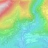 Anduins topographic map, elevation, terrain