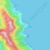Giglio Porto topographic map, elevation, terrain