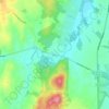 Aldie topographic map, elevation, terrain