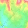 Ahwahnee topographic map, elevation, terrain