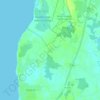 Lofta topographic map, elevation, terrain