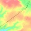 South Pass topographic map, elevation, terrain