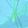 Willemsdorp topographic map, elevation, terrain