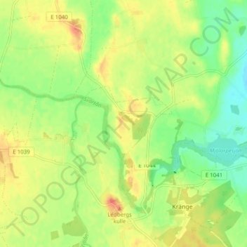 Kärrsjö topographic map, elevation, terrain