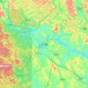 Bama topographic map, elevation, terrain